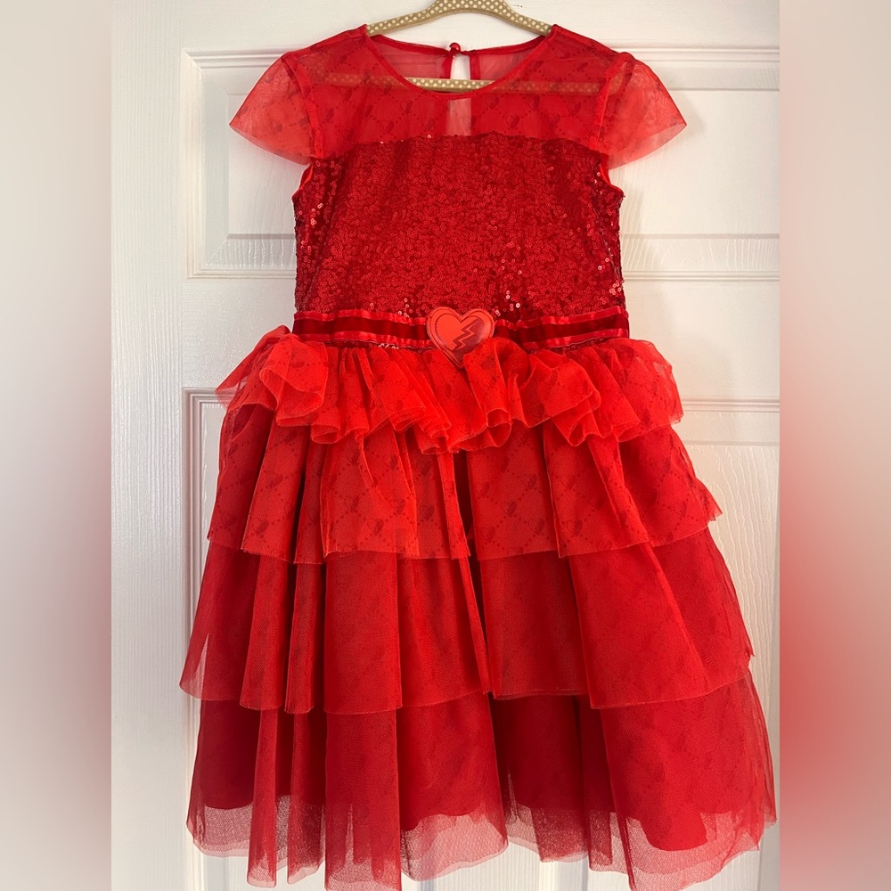 Disney Sparkling Red Sequin Dress